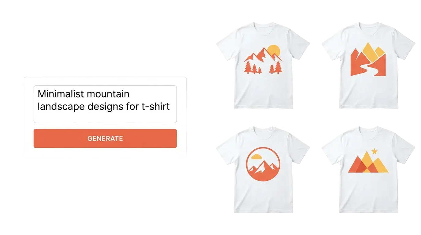 AI design prompt generating multiple variations