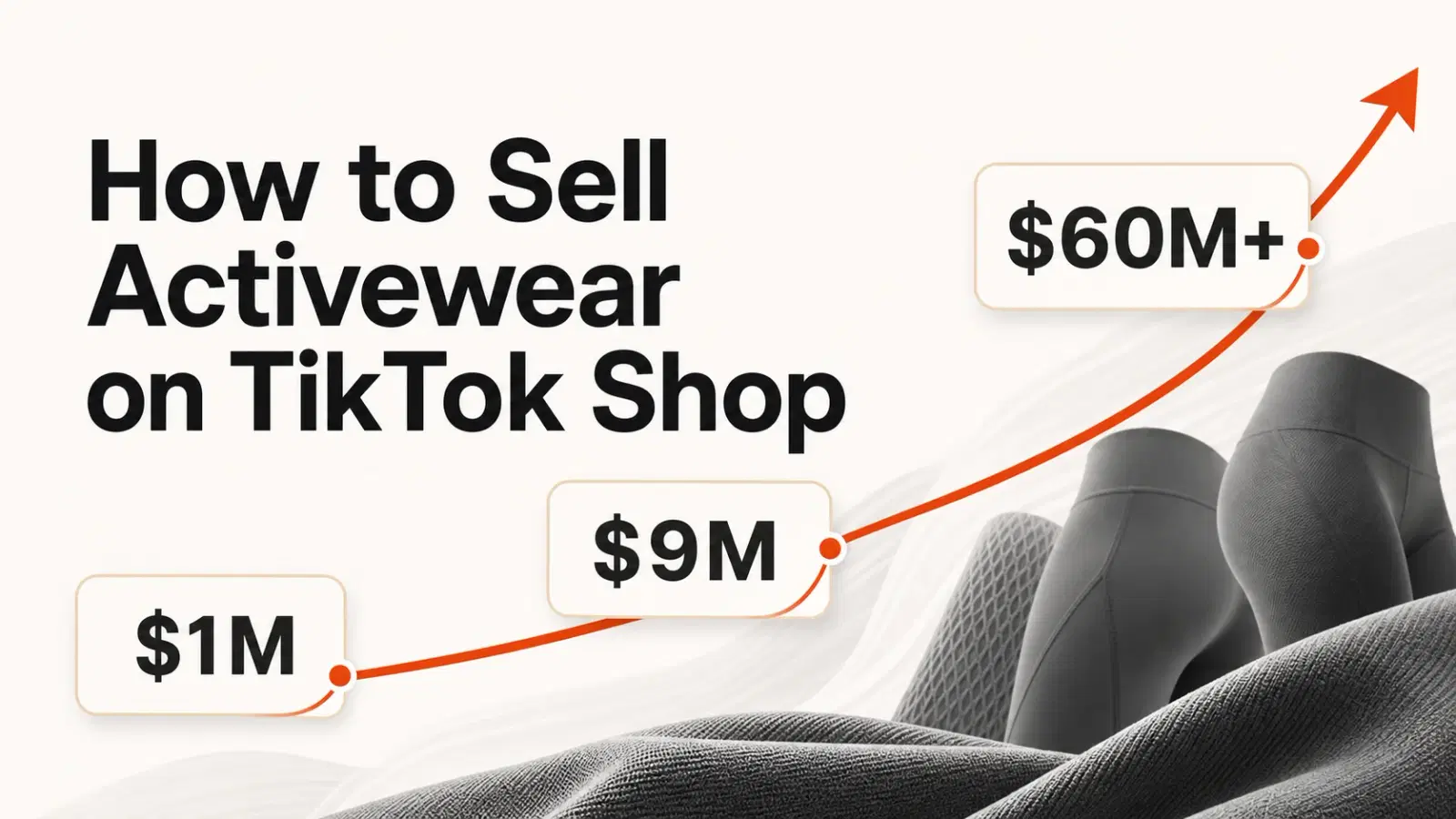Activewear brand growth on TikTok Shop — from $1M to $60M+ revenue trajectory with AI-powered catalog and content velocity