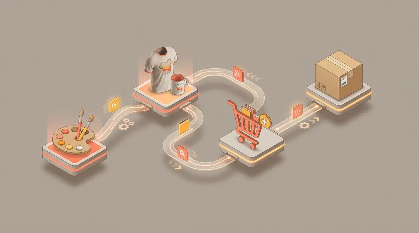 How to Automate Print on Demand Business Operations with AI (End-to-End Guide)