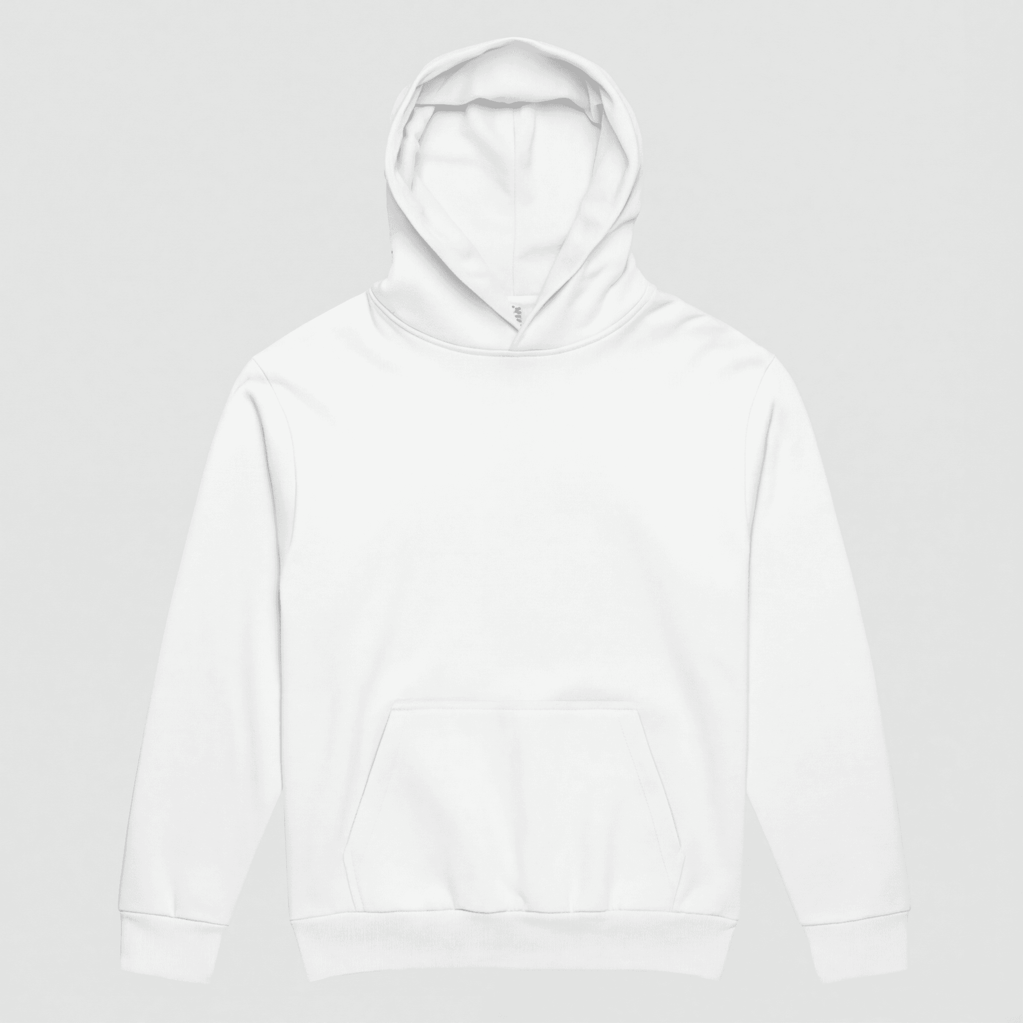 Lane Seven LS16001 Urban Pullover Hoodie, White front